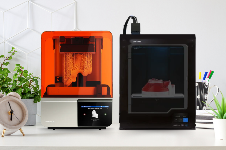 Zortrax and Formlabs 3D Printer